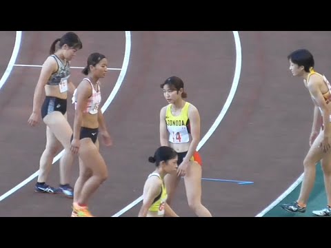 部門A女子100m決勝 エコパトラックゲームズ2022