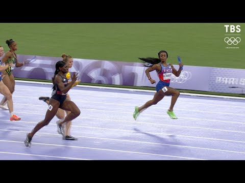 【横見ながらアメリカが大逆転の金メダル】女子4×100mリレー 決勝【パリオリンピック】8月10日(土) 午後2時男子マラソン