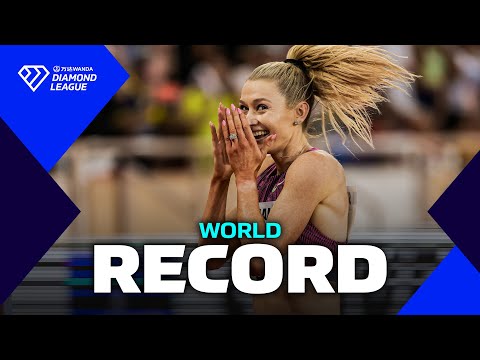 Australia&#039;s Jessica Hull breaks the WORLD RECORD in Monaco 2000m - Wanda Diamond League 2024