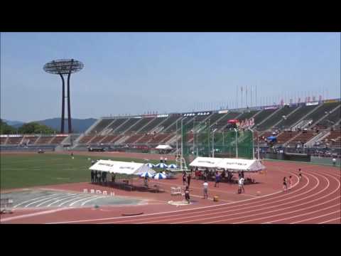 1500m女子　予選2組目　～愛媛県高校総体2017・陸上競技～