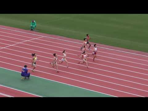 H30　北関東　女子１００m　決勝