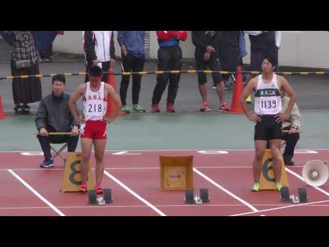 20170518群馬県高校総体陸上男子8種100m2組