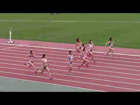 2019東海学生陸上女子100m決勝