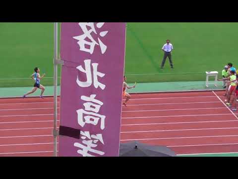 2018京都IH陸上　男子4×400ｍリレー準決勝1組（西京高校）