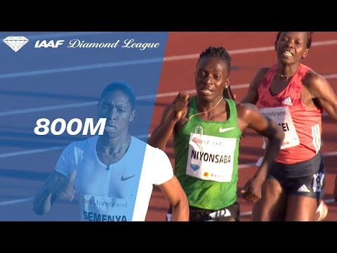 Caster Semenya Wins Women&#039;s 800m Women - IAAF Diamond League Oslo 2018