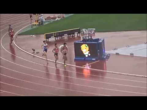えひめ国体・陸上競技／少年女子共通1500m予選2組、1着：後藤夢（兵庫）4分27秒60