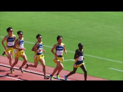 群馬県陸上競技選手権2018 男子5000m決勝