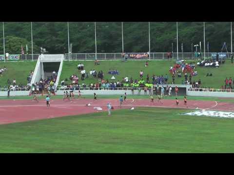 H29　千葉県中学総体　女子4x100mR　予選10組