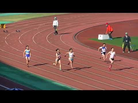 20180317_第3回宮崎県記録会_一般・高校女子100m_8組