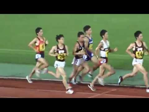 第69回西日本学生陸上競技対校選手権大会　男子10000mﾀｲﾑﾚｰｽ2組