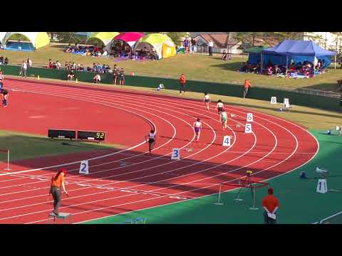 2018福井県陸上競技強化大会女子4×100mリレー3組