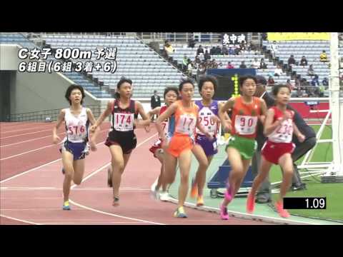 C 女子800m 予選6組　第47回ジュニアオリンピック