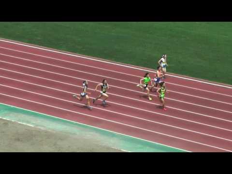 H29　千葉県　中学通信陸上　2年女子100m　B決勝