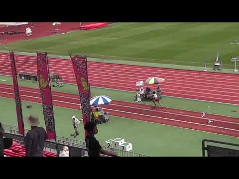 2017京都陸上選手権　女子三段跳（神戸大）