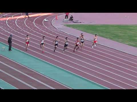 2019 第1回県記録会 中学男子100mタイムレース12組