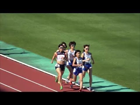 東日本実業団陸上2018 女子1500m2組