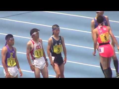 萩原璃来9:09.35優勝/ 2016関東高校陸上　北関東男子 3000mSC 決勝