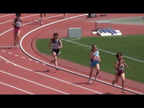 群馬県陸上記録会2017 女子800m3組
