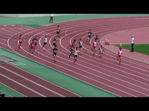 2018 茨城県高校総体陸上 男子4x100mR決勝