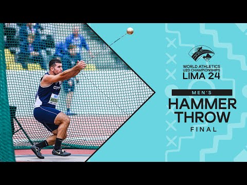 Historic hammer throw gold for 🇨🇾&#039;s Kesidis | World Athletics U20 Championships Lima 2024