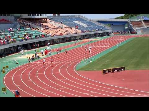 400mハードル男子　予選2組目　～愛媛県高校総体2017・陸上競技～