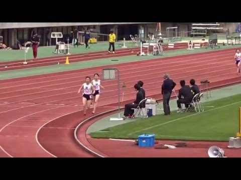 第80回京都学生陸上競技対校選手権大会　女子オ－プン 1500ｍ