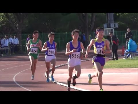 群馬県陸上記録会2017 男子5000m6組