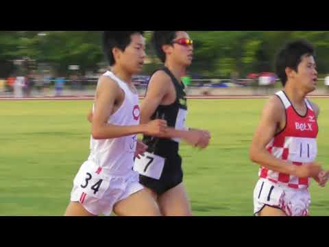 【頑張れ中大】平成国際大記録会 5000m9組(最終組) 関口･大森･二井 2018.4.29