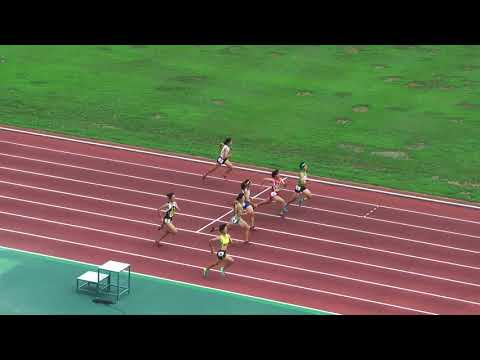 H29　千葉県ｼﾞｭﾆｱｵﾘﾝﾋﾟｯｸ最終選考　A女子100m　予選2組