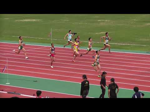 2018京都高校陸上　市内ブロック予選　男子200m1組