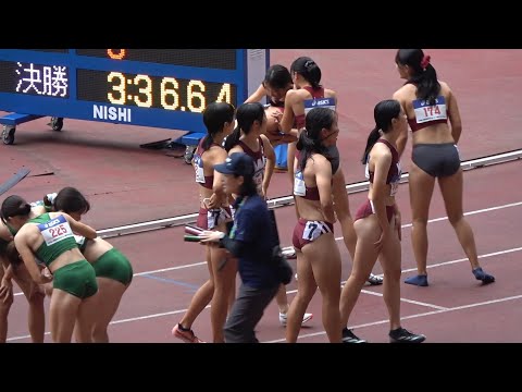決勝 女子4x400m 日本選手権 リレーフェスティバル2024 リレフェス