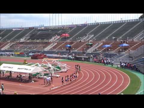 女子1500m予選1組、1着：山中聖菜（愛媛銀行）4分47秒54 ～第72回愛媛陸上選手権大会～