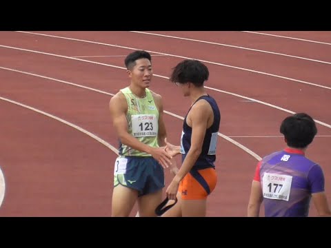 男子400mHタイムレース 田島直人記念陸上2022
