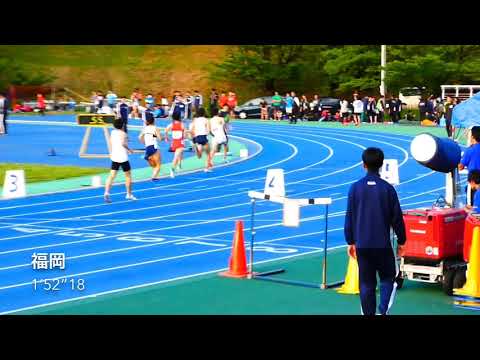 【中大陸上部】2019.5.5 国士舘競技会 800m 福岡