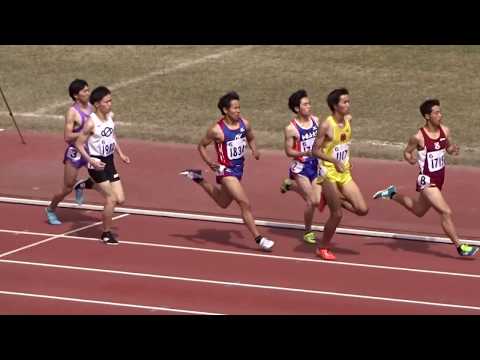 第66回大阪学生陸上競技対校選手権大会　男子 800m予選5組