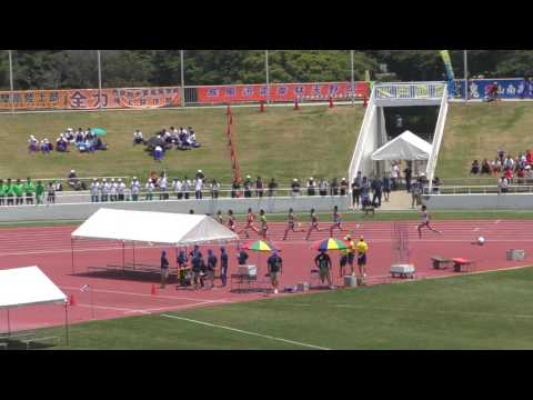 H29　北関東　男子1500m　予選1組