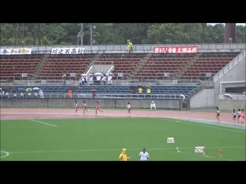 愛媛県高校新人大会2017・女子800m予選2組、1着：山西優希（聖ｶﾀﾘﾅ学園高）2分26秒01