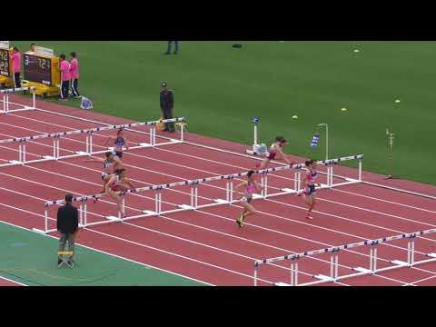 H30　北関東　女子100mH　予選1組