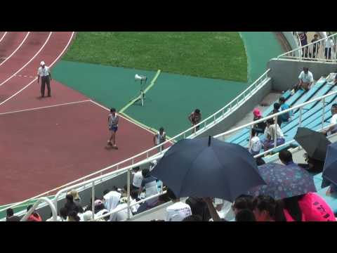 H29　千葉県　中学通信陸上　1年男子100m　準決勝2組