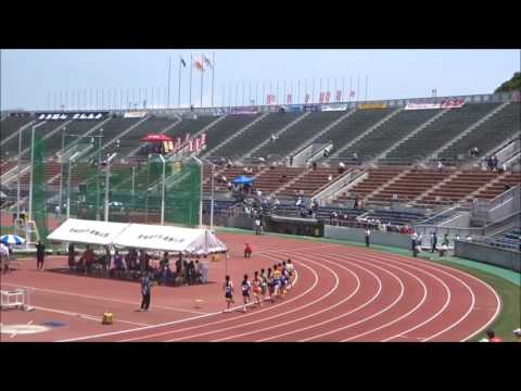 1500m男子　予選1組目　～愛媛県高校総体2017・陸上競技～