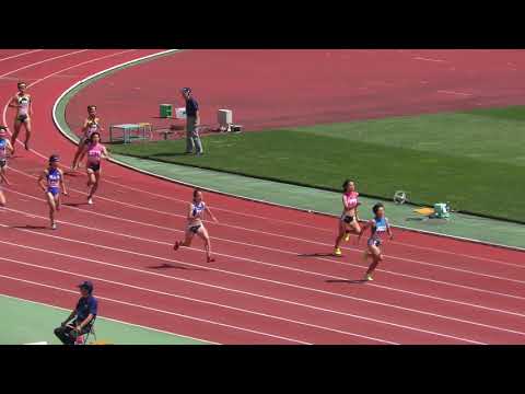 2018 東北陸上競技選手権 女子 4×100mR 予選2組