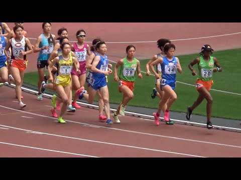 決勝 女子5000m 関東インカレ陸上2024