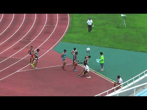 H29　千葉県ｼﾞｭﾆｱｵﾘﾝﾋﾟｯｸ最終選考　A男子100m　予選2組
