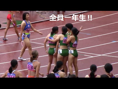 2020日本インカレ陸上女子4×400mR決勝