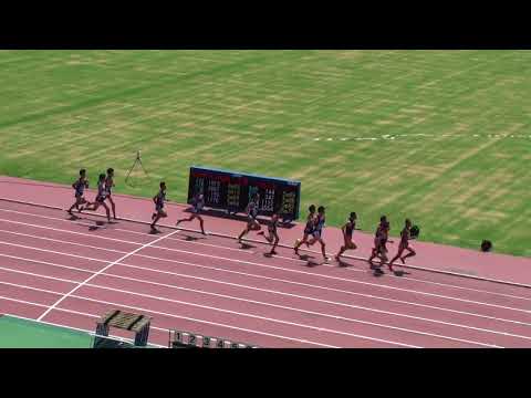2018 茨城県高校個人選手権 1年男子3000mタイムレース2組