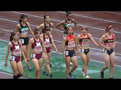 園田学園女子大ｘ高校生 TR3組～5組 女子リレー 4x400m エコパトラックゲームズ陸上2024