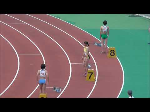 20170616 中国地区高校総体陸上 女子400m決勝