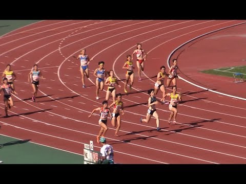 女子4×100mリレー決勝 近畿陸上競技選手権 2019.9.7