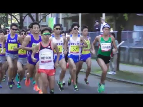 高島平ロードレース大会20km 神野大地/川内優輝対決 2018.10.21