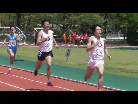 【頑張れ中大】平国大記録会1500ｍ最終組　市田・舟津・冨原・田母神　2016.4.29